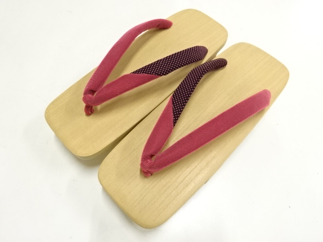 未使用品　下駄(23センチ)